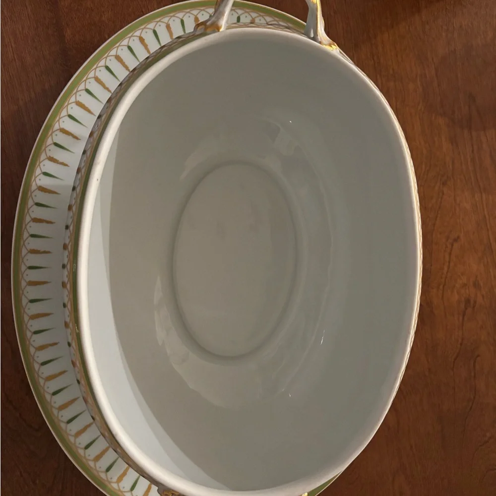 Stunning Mottahedeh Vista Alegre Tureen with Platter - Picture 3 of 5